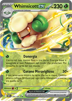 Whimsicott ex — Holofoil