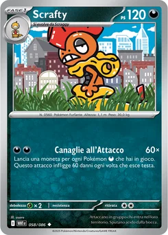 Scrafty — Normal