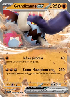 Great Tusk ex — Holofoil