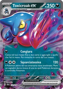 Toxicroak ex — Holofoil