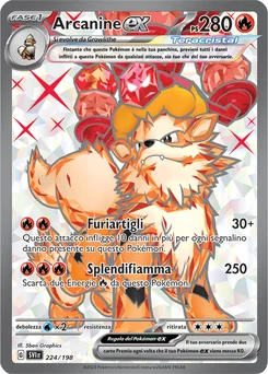 Arcanine ex — Holofoil