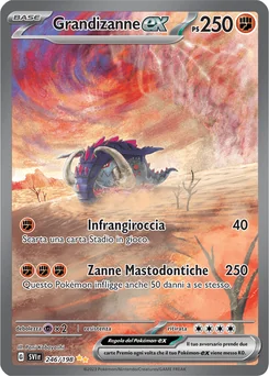 Great Tusk ex — Holofoil