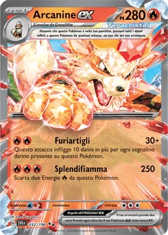 Arcanine ex — Holofoil