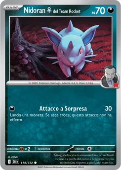 Team Rocket's Nidoran♀ — Normal