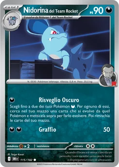 Team Rocket's Nidorina — Normal
