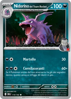 Team Rocket's Nidorino — Normal