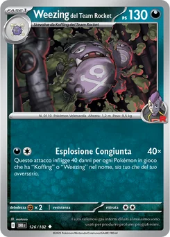 Team Rocket's Weezing — Normal