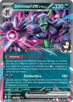 Marnie's Grimmsnarl ex — Holofoil