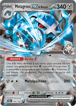 Steven's Metagross ex — Holofoil