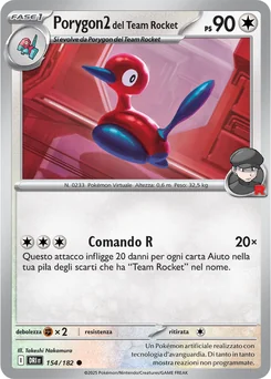 Team Rocket's Porygon2 — Normal