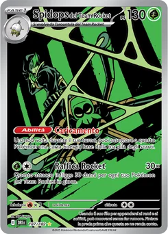 Team Rocket's Spidops — Holofoil