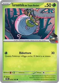 Team Rocket's Tarountula — Normal