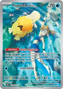 Misty's Psyduck — Holofoil