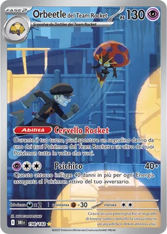 Team Rocket's Orbeetle — Holofoil