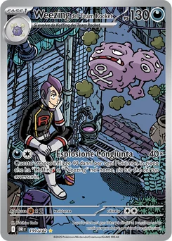 Team Rocket's Weezing — Holofoil