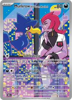 Team Rocket's Murkrow — Holofoil