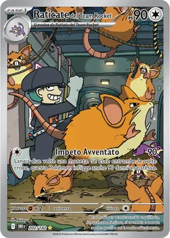 Team Rocket's Raticate — Holofoil