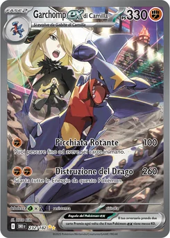 Cynthia's Garchomp ex — Holofoil