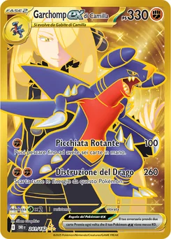 Cynthia's Garchomp ex — Holofoil