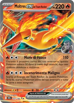Team Rocket's Moltres ex — Holofoil