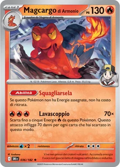 Ethan's Magcargo — Holofoil