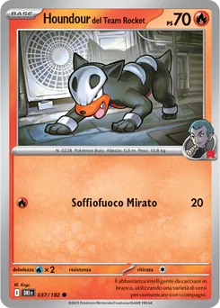 Team Rocket's Houndour — Normal
