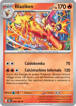 Blaziken — Holofoil