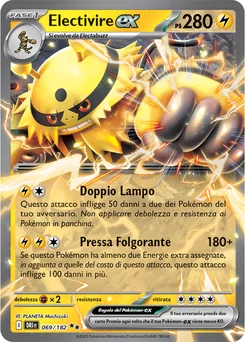 Electivire ex — Holofoil