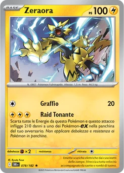 Zeraora — Holofoil