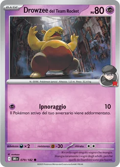 Team Rocket's Drowzee — Normal