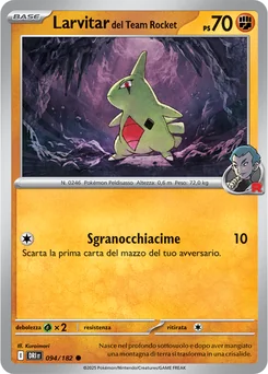 Team Rocket's Larvitar — Normal