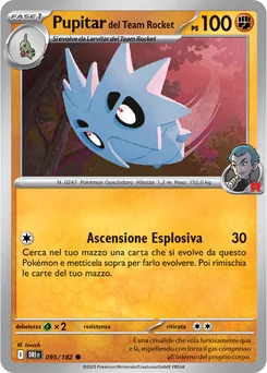 Team Rocket's Pupitar — Normal