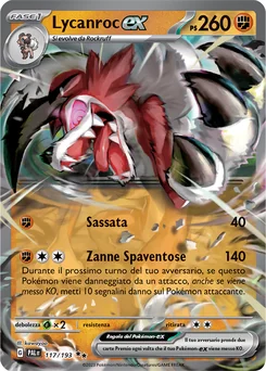 Lycanroc ex — Holofoil