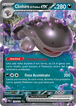 Paldean Clodsire ex — Holofoil