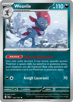 Weavile — Holofoil