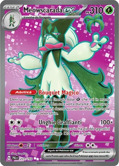 Meowscarada ex — Holofoil