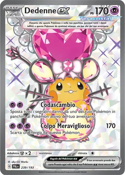 Dedenne ex — Holofoil