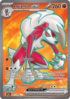 Lycanroc ex — Holofoil