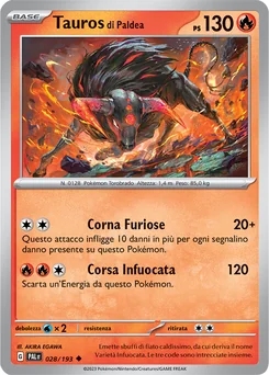 Paldean Tauros — Normal
