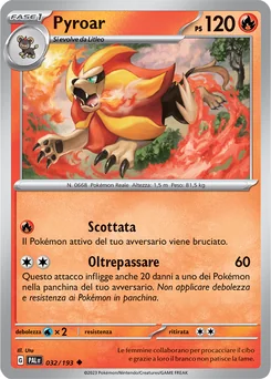Pyroar — Normal