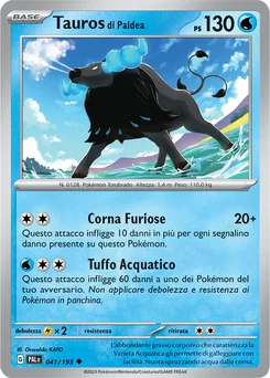 Paldean Tauros — Normal
