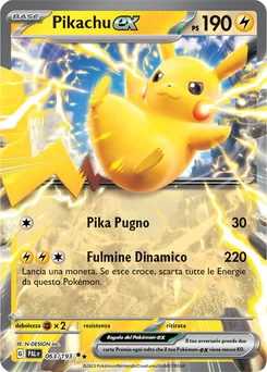 Pikachu ex — Holofoil