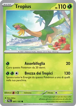 Tropius — Normal