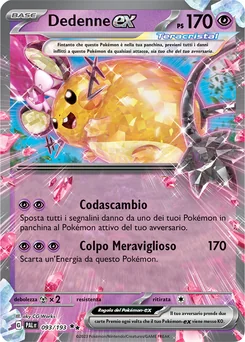 Dedenne ex — Holofoil