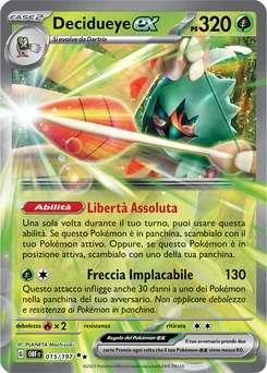 Decidueye ex — Holofoil