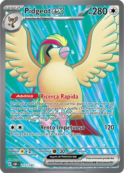 Pidgeot ex — Holofoil