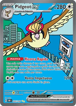 Pidgeot ex — Holofoil