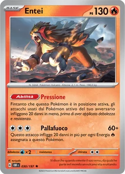 Entei — Holofoil