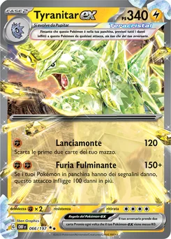 Tyranitar ex — Holofoil