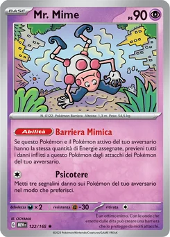 Mr. Mime — Holofoil